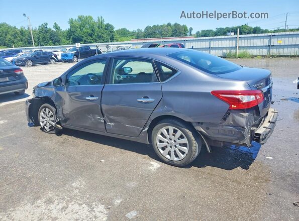 3N1AB7AP2GL683144 2016 NISSAN SENTRA Gray Trasero izquierdo