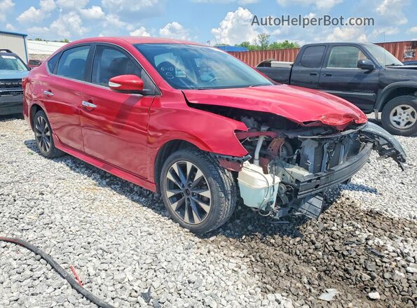 3N1AB7AP2GY217524 2016 NISSAN SENTRA Red Передня права чверть