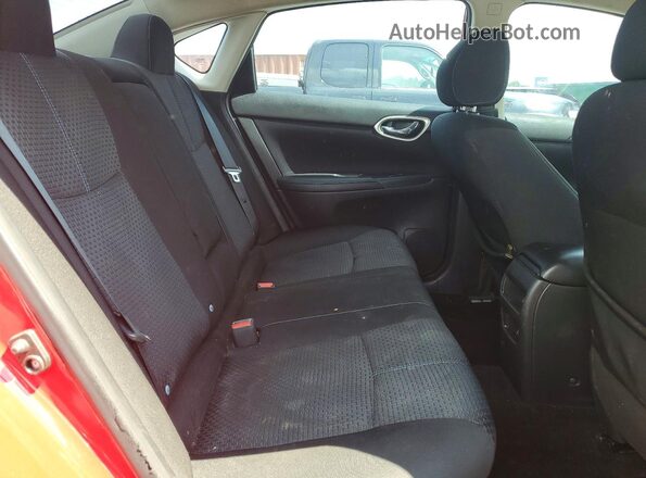 3N1AB7AP2GY217524 2016 NISSAN SENTRA Red Вид задніх сидінь