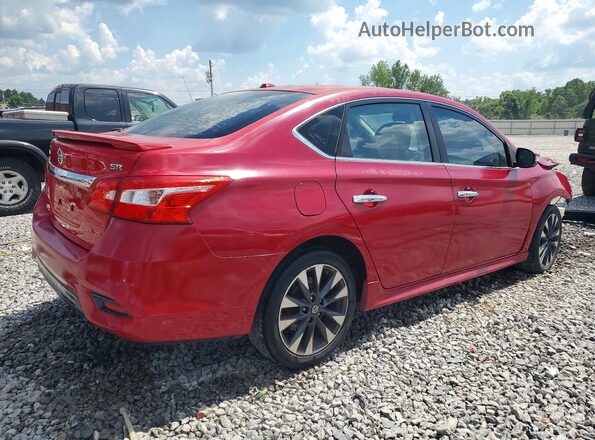 3N1AB7AP2GY217524 2016 NISSAN SENTRA Red Задня права чверть
