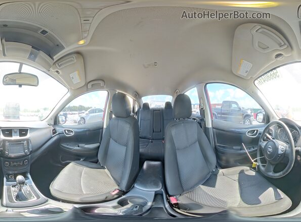3N1AB7AP2GY217524 2016 NISSAN SENTRA Red Панорамний вид салону 360°