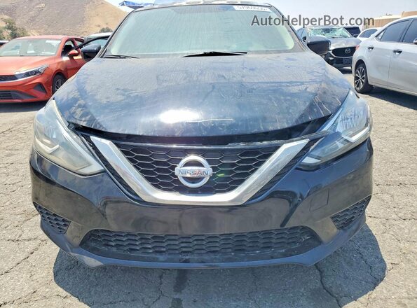 3N1AB7AP2GY236090 2016 NISSAN SENTRA Black წინა ხედი