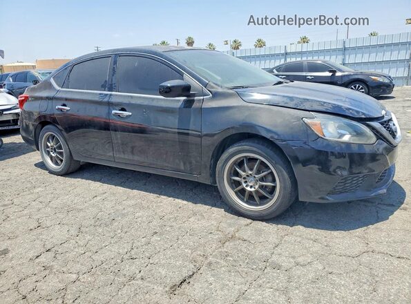 3N1AB7AP2GY236090 2016 NISSAN SENTRA Black წინა მარჯვენა
