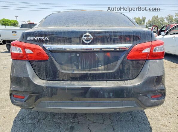 3N1AB7AP2GY236090 2016 NISSAN SENTRA Black უკანა ხედი
