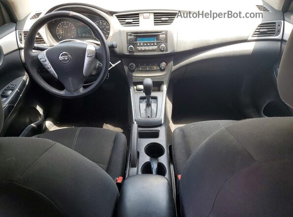 3N1AB7AP2GY236090 2016 NISSAN SENTRA Black წინა პანელის ხედი