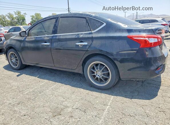 3N1AB7AP2GY236090 2016 NISSAN SENTRA Black უკანა მარცხენა