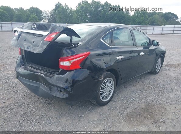 3N1AB7AP2GY238826 2016 NISSAN SENTRA Black Задня права чверть
