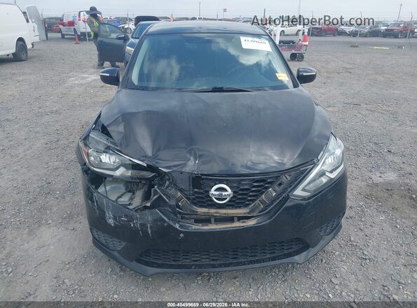 3N1AB7AP2GY238826 2016 NISSAN SENTRA Black Вид спереду