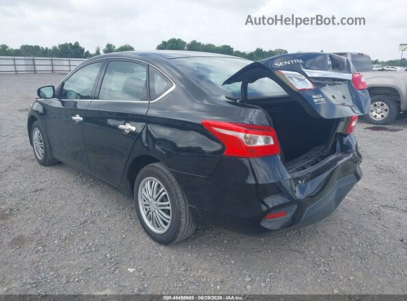 3N1AB7AP2GY238826 2016 NISSAN SENTRA Black Задня ліва чверть
