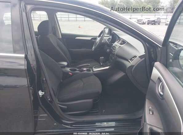 3N1AB7AP2GY238826 2016 NISSAN SENTRA Black Вид салону спереду
