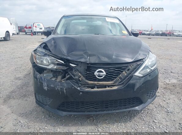 3N1AB7AP2GY238826 2016 NISSAN SENTRA Black Вид щитка приладів