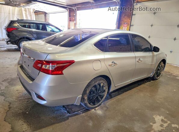 3N1AB7AP2GY257764 2016 NISSAN SENTRA Серебряный Задняя правая четверть