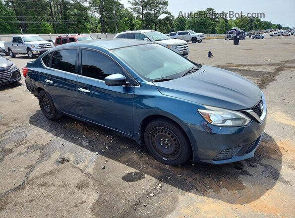 3N1AB7AP2GY259160 2016 NISSAN SENTRA Blue 
