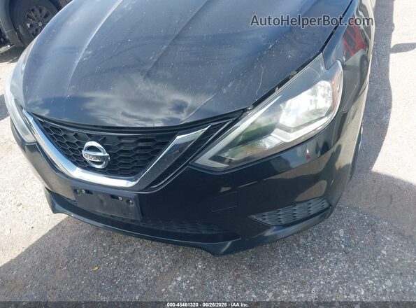 3N1AB7AP2GY263158 2016 NISSAN SENTRA Black Դիմացի տեսք