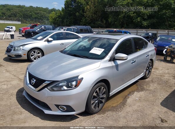 3N1AB7AP2GY279795 2016 NISSAN SENTRA Silver Vista tres cuartos delantera izquierda