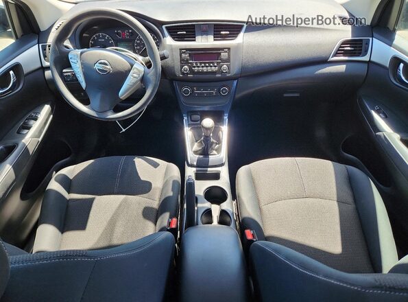 3N1AB7AP2GY319891 2016 NISSAN SENTRA White Widok deski rozdzielczej