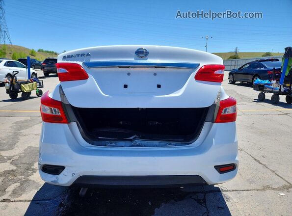 3N1AB7AP2GY319891 2016 NISSAN SENTRA White Widok z tyłu