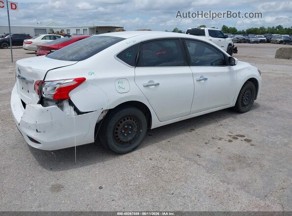 3N1AB7AP2GY336836 2016 NISSAN SENTRA White Задня права чверть