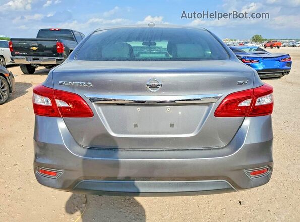 3N1AB7AP2HL647553 2017 NISSAN SENTRA Gray უკანა ხედი