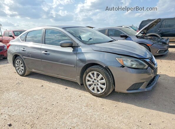3N1AB7AP2HL647553 2017 NISSAN SENTRA Gray წინა მარჯვენა