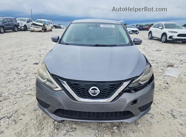 3N1AB7AP2HL658441 2017 NISSAN SENTRA Gray Vista frontal