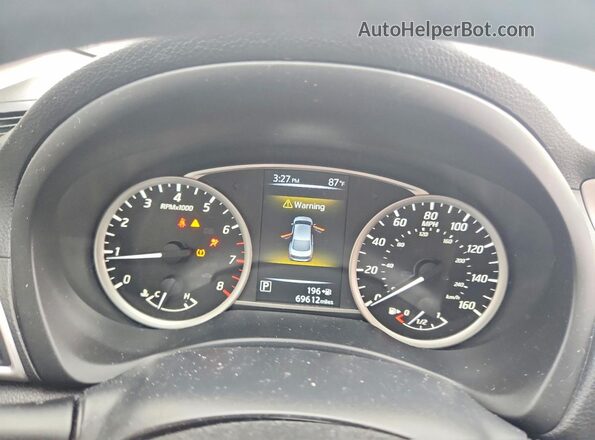 3N1AB7AP2HL658441 2017 NISSAN SENTRA Gray Vista del cuadro de instrumentos