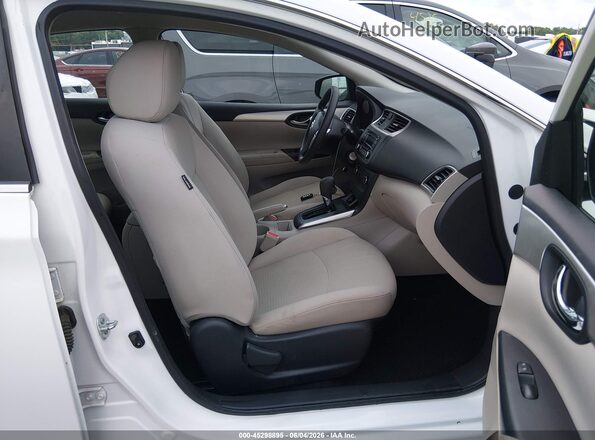 3N1AB7AP2HY252324 2017 NISSAN SENTRA White Вид салону спереду