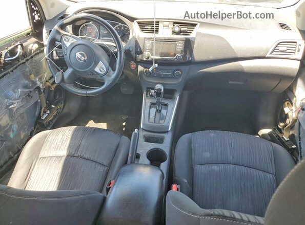 3N1AB7AP2HY264196 2017 NISSAN SENTRA Charcoal Vista del salpicadero