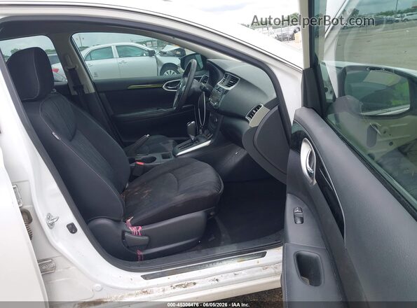 3N1AB7AP2HY279880 2017 NISSAN SENTRA White Widok wnętrza z przodu