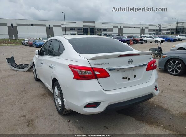 3N1AB7AP2HY279880 2017 NISSAN SENTRA White Tył lewy