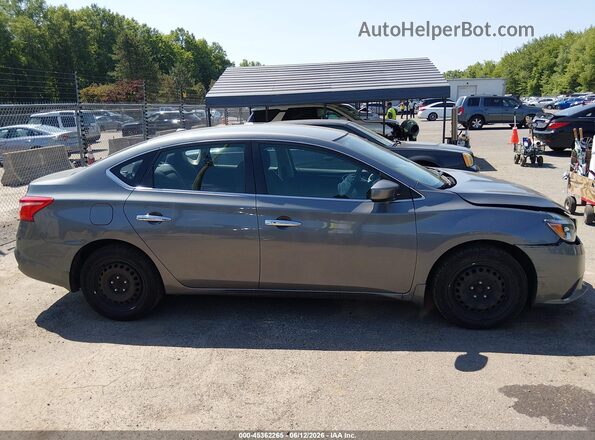 3N1AB7AP2HY282035 2017 NISSAN SENTRA Gray Սալոնի հետևի տեսք