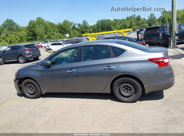 3N1AB7AP2HY282035 2017 NISSAN SENTRA Gray Սալոնի 360 աստիճան տեսք