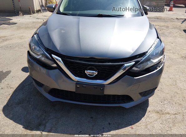 3N1AB7AP2HY282035 2017 NISSAN SENTRA Gray Դիմացի տեսք