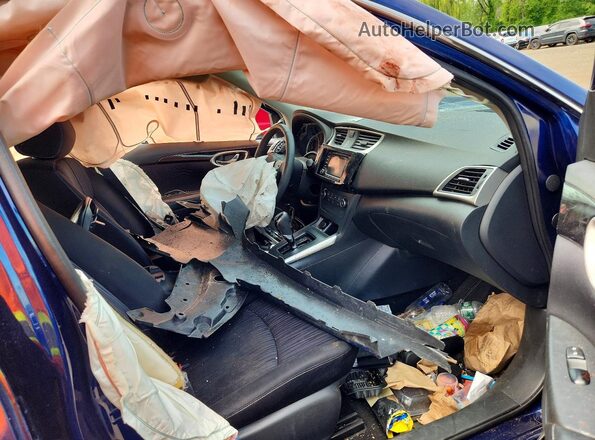 3N1AB7AP2HY295111 2017 NISSAN SENTRA Blue 