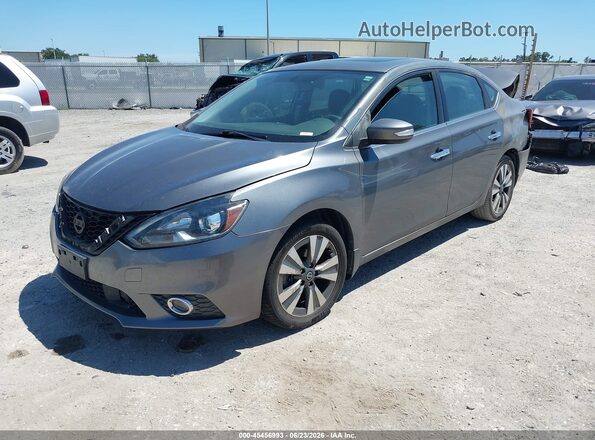 3N1AB7AP2HY311419 2017 NISSAN SENTRA Серый Передняя левая четверть