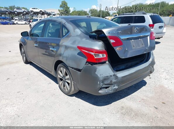 3N1AB7AP2HY311419 2017 NISSAN SENTRA Серый Задняя левая четверть