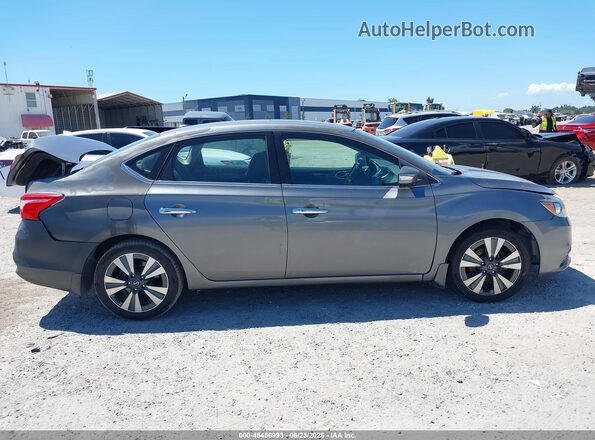 3N1AB7AP2HY311419 2017 NISSAN SENTRA Серый Вид задней части салона