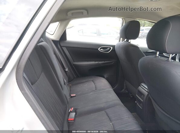 3N1AB7AP2HY353380 2017 NISSAN SENTRA Silver Вид наклейки з VIN-кодом