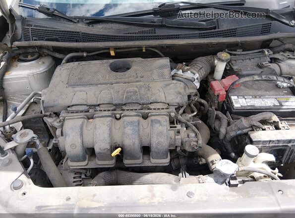 3N1AB7AP2HY353380 2017 NISSAN SENTRA Silver Вид ззаду