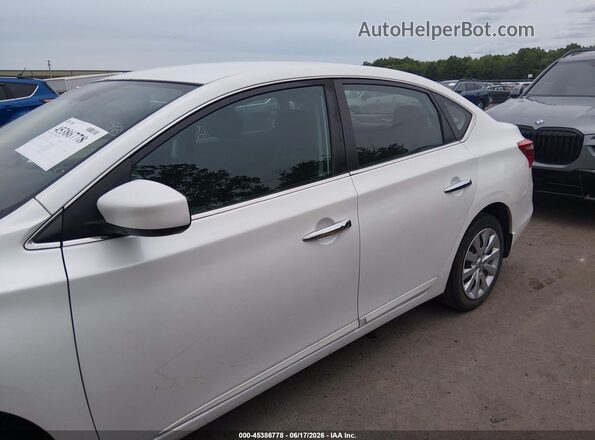 3N1AB7AP2HY361236 2017 NISSAN SENTRA Белый Панорамный вид салона 360°