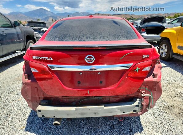 3N1AB7AP2HY368378 2017 NISSAN SENTRA Red Vista trasera