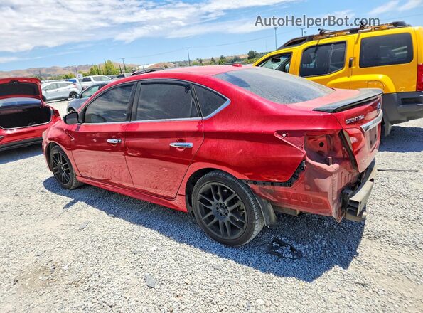 3N1AB7AP2HY368378 2017 NISSAN SENTRA Red Trasero izquierdo