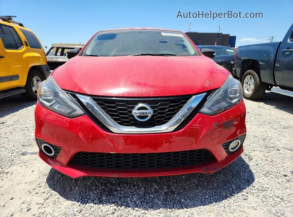 3N1AB7AP2HY368378 2017 NISSAN SENTRA Red Vista frontal