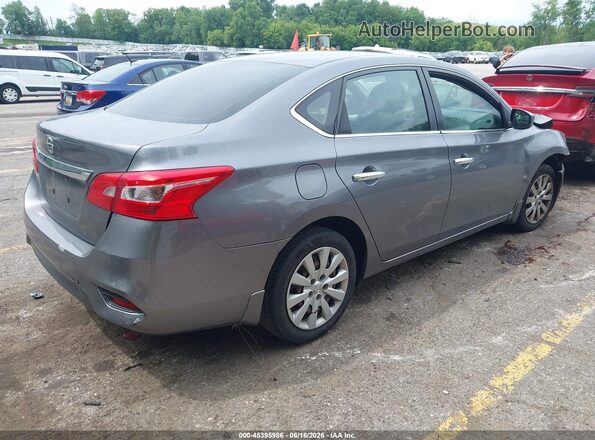 3N1AB7AP2HY372754 2017 NISSAN SENTRA Gray Tył prawy