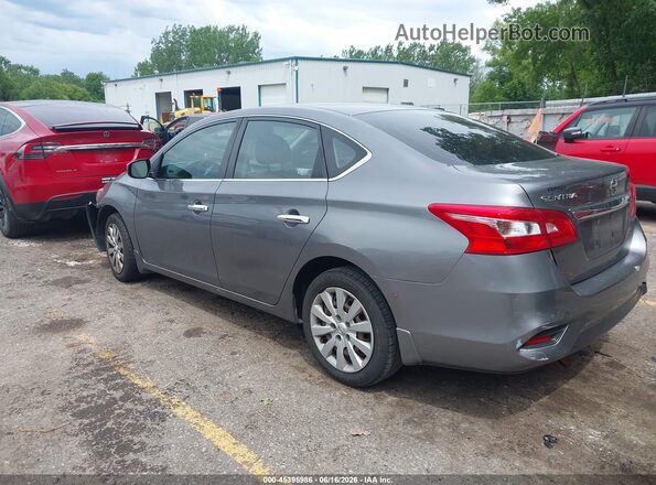 3N1AB7AP2HY372754 2017 NISSAN SENTRA Gray Tył lewy