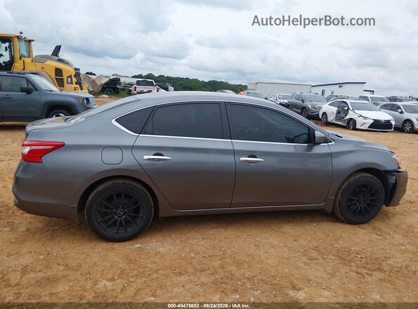 3N1AB7AP2HY379090 2017 NISSAN SENTRA Gray Սալոնի 360 աստիճան տեսք