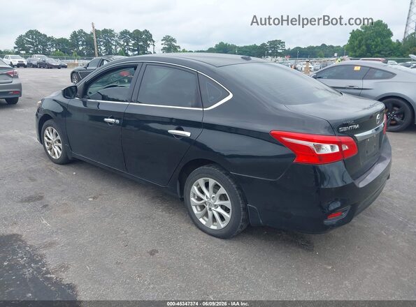 3N1AB7AP2HY397282 2017 NISSAN SENTRA Black Tył lewy