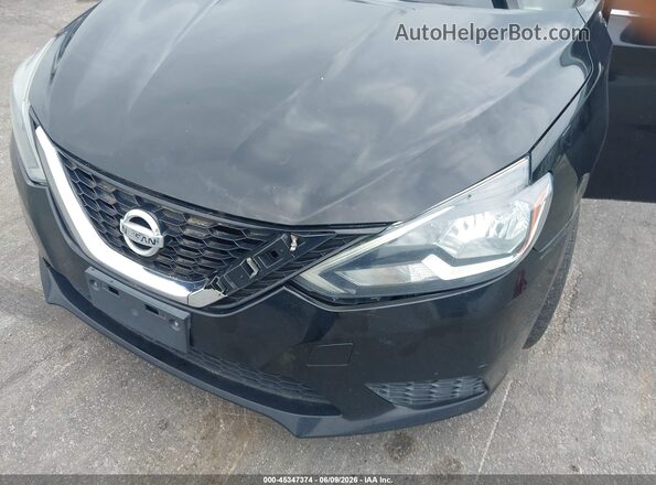 3N1AB7AP2HY397282 2017 NISSAN SENTRA Black Widok z przodu