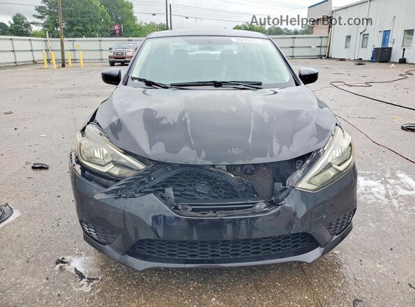 3N1AB7AP2HY400519 2017 NISSAN SENTRA Black Front view