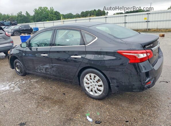 3N1AB7AP2HY400519 2017 NISSAN SENTRA Black Rear left